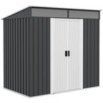 Storage Shed With Floor Bases