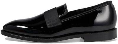 Allen Edmonds Men's James Dress Loafer Penny, Black Patent Leather, 13