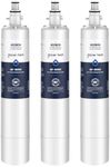 GLACIER FRESH Replacement for RPWFE, RPWF (Built-in CHIP) Refrigerator Water Filter, Compatible with GFE28GYNFS, GFE28GELDS, PFE28KELDS, PFE28KYNFS, GFD28GELDS, PWE23KELDS, PWE23KMKES, 3 Pack