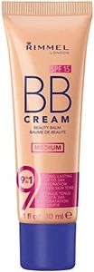 Rimmel London Match Perfection 9-in-1 Super Makeup BB Cream, 002 Medium