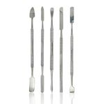 Cynamed 5 Pc Stainless Steel Spatula/Chisel Wax & Clay Sculpting Tool Set