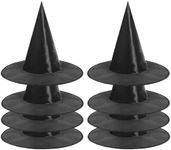 SULOLI 8PCS Childrens Black Witch H