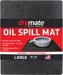 Drymate Oil Spill Mat, Premium Absorbent Oil Mat - Reusable - Oil Pad Contains Liquids, Protects Garage Floor Surface (Large) (29" x 36")