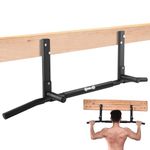 Shnlie Joist Mounted Pull Up Bar, Ceiling Mount Chin Up Bar for Home Gym, Beam, Rafter, 42" Wide Bar, Easy installation