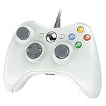 CHEREEKI Controller for Xbox 360, Wired PC Game Controller Joystick Gamepad for Xbox 360 Windows Vista/7/8/8.1/10/PC - Ergonomic Design - Dual Vibration