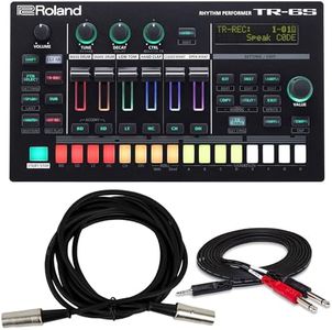 Roland TR-6S Rhythm Performer Compact Drum Machine Bundle with MIDI Cable and Stereo Breakout Cable