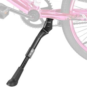 Lumintrail Center Mount Bike Kickstand/Kick Stand for Kids Bike - Fits 18, 20 & 22 Inch Bikes - Sturdy & Easy to Install Bicycle/Mountain/Road/BMX/Cruiser - Child Kickstand