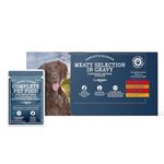 by Amazon Complete Food for Adult Dogs, Meat Selection in Gravy, 4.8 kg (48 Packs of 100g)