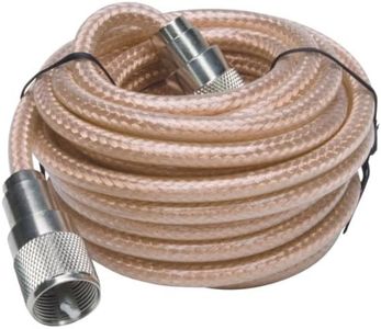 RoadPro RP-8X12CL Clear 12' CB Antenna with Mini-8 Coax Cable