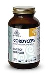 PURICA Premium Cordyceps Sinensis Extract Powder, 100g - Mushroom Supplement for Energy and Endurance