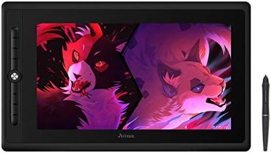 Artisul D16PRO Graphics Drawing Tablet with Screen 15.6 Inch Full-Laminated Graphic Monitor Pen Display 8192 Levels Pressure Battery-Free Stylus,8 Shortcut Keys,130% sRGB Compatible with Windows, Mac