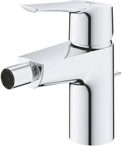GROHE Quickfix Start 32560002 Single-Lever Bidet Mixer Tap (Water-Saving, with Temperature Limiter, Quick Attachment, Durable), Chrome