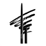 wet n wild Mega Last Breakup Proof Liquid Waterproof Eyeliner, Black, Quick Drying Retractable Gel Eyeliner, Smudge Resistant, Long Lasting 16 Hour Wear, Ultra Fine Brush Tip Pen