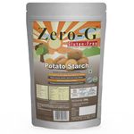 ZERO-G Gluten-Free Potato Starch Powder (500 G) - Natural Thickening Agent | Perfect for Gluten-Free Baking | Potato Powder | Alternative to wheat-based thickeners