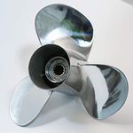 Flish Propeller OEM Stainless Steel Outboard Propeller fit Yamaha Engines 25-60HP,13 Tooth Spline, RH (11 1/4 x 14 (663-45930-00-98))