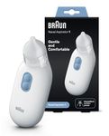 Braun Nasal aspirator 1 - Mucus Remover - Blocked Nose Relief - Electric Suction Power - Two Suction Levels - 2 Nose Tip Sizes - Newborn, Baby, and Child Friendly - Dishwasher Safe - BNA100