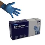 Touchflex GL53L N318A-00L disposable nitrile gloves, powder free, blue, size L / 9, 100 pieces