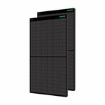 WAAREE Solar Panel All Black 400 Watt (Pack of 2, 800W) 24 Volts 132 Cells Mono PERC Solar Panels (Pack of 2)