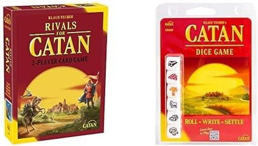 Rivals for CATAN 2-Player Game + CATAN: The Dice Game (1-4 Players)