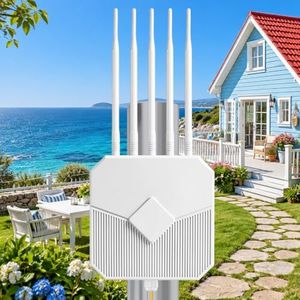 Outdoor WiFi Extender Long Range,AX3000 WiFi Extender Outdoor-Weatherproof