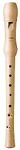 B9560/9522 2-Piece C-Soprano Pearwood Recorder