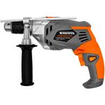 Terratek Corded Hammer Drill 1050W Variable Speed 0-3100RPM, 2 in 1 Hammer Drill & Electric Drill Function for Concrete, Steel & Wood with Auxiliary Handle Included