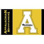 BSI Products, INC. - Appalachian State 3’x5’ Flag with Heavy-Duty Brass Grommets - ASU Football, Basketball, & Baseball Pride - High Durability for Indoor & Outdoor Use - Great Gift Idea - Yellow