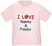 CafePress I Love Nanny and Poppy To