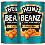 HEINZ Beanz in Tomato Sauce, Baked, 2 X 415 Gm, 830 Gm