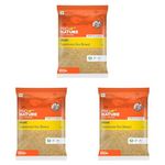 Pro Nature Sonamasoori Rice - Brown, 5kg Pack (Pack of 3)