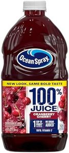 Ocean Spray® 100% Juice Cranberry Cherry Juice Blend, 64 Fl Oz Bottle (Pack of 1)