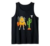 Taco Baseball Cinco De Mayo Mexican Fiesta Boys Men Kids Tank Top