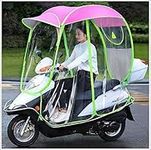 Fully Enclosed Motor Scooter Umbrella Mobility Sun Shade & Rain Cover Waterproof,Universal,C3