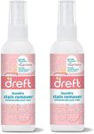 Dreft Stain Remover for Baby Clothes, Fragrance Free and Hypoallergenic Baby Stain Remover Spray, Travel Size Stain Treater, 3 Fl Oz ( Pack of 2)