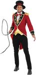 fun shack Ringmaster Costume Men, R