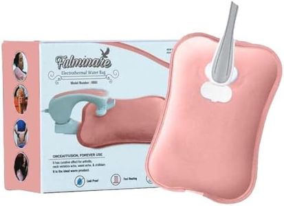 Fulminare Heating Bag Electric, Heating Pad-Heat Pouch Hot Water Bottle Bag, Dual Insulation Silicon Hot Water Bag 6 Layers Heating Pad With For Pain Relief (KING)