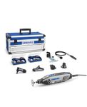 Dremel 4250 Rotary Tool 175 W, Multitool Kit with 6 Attachments 128 Accessories, 175W Motor with Electronic Feedback, Variable Speed 5.000-35.000 RPM