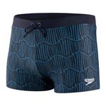 Speedo Men's Valmilton Aquashort | Holiday Swimwear, True Navy/Dark Petrol, 30