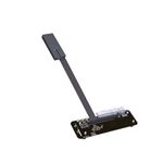 ADT-Link M.2 Key M NVMe External Graphics Card Stand Bracket with PCIe3.0 X4 to Thunderbolt 3 Riser Cable PCI-Express External Adapter Cable EGPU Adapter 25cm 50cm 32Gbs for ITX STX NUC (25CM)