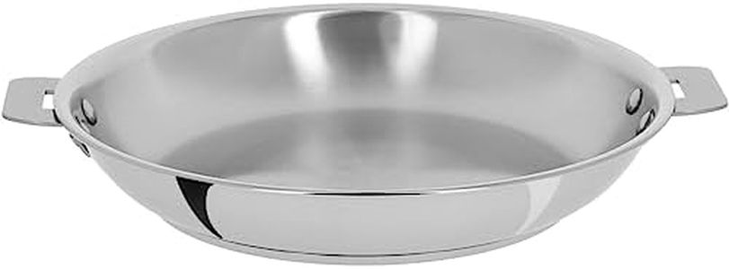 Cristel - P26QMP- Poêle inox 26cm sans poignée amovible - Collection Casteline