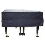 Grand Piano Cover, Piano Dust Cover, Customize Thicken Cotton Lining Waterproof Moisture-proof Baby Grand Piano Cover -Without Stool Cover-160CM/63IN