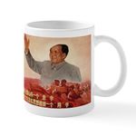 CafePress Vintage Poster Mao Zedong Mugs 11 oz (325 ml) Ceramic Coffee Mug