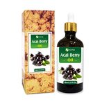 Salvia Acai Berry (Euterpe Oleracea) Oil|100% Pure & Natural Undiluted Carrier Oil - 100ml