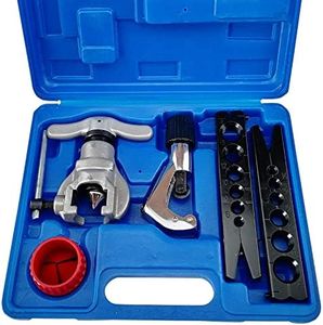 AeKeatDa Alloy Steel Refrigeration Eccentric Cone Tube Expander Pipe Cutter 45 Degree 12 Size Flaring Tool Kit, 6-19mmm 1/4"、5/16"、3/8"、1/2"、5/8"、3/4" Tubing Pipe Flare Tool Cone for Cooler Boiler