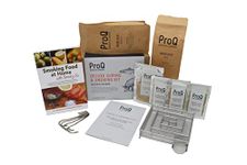 ProQ Cold Smoke Generator & Curing Salt for Meat and Fish - Deluxe Twin Food Smoking Kit - Cold Smoker & Meat Curing Kit - Make Your Own Smoked Bacon & Salmon