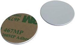 YARONGTECH rewritable rfid 125khz T5577 coin tag adhesive back Dia 25mm thickness 1mm (pack of 5)