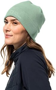 Jack Wolfskin Real Stuff Beanie Hat Granite Green One Size