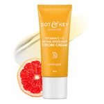 DOT & KEY Vitamin C + E In-The-Spotlight Strobe Cream|Face Skin Radiance Cream|Moisturizer & Highlighter For Face|For Dewy Glazed Instant Glow|Boosts Hydration|For All Skin Types|For Women & Men|30Ml