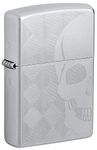 Zippo Metal Skull Design Windproof Pocket Lighter