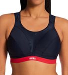 Champion Women's Shock Absorber SN109 Active D+ Classic Bra, BlueNavy Blue32D UKBlue, Navy Blue, 32D UK